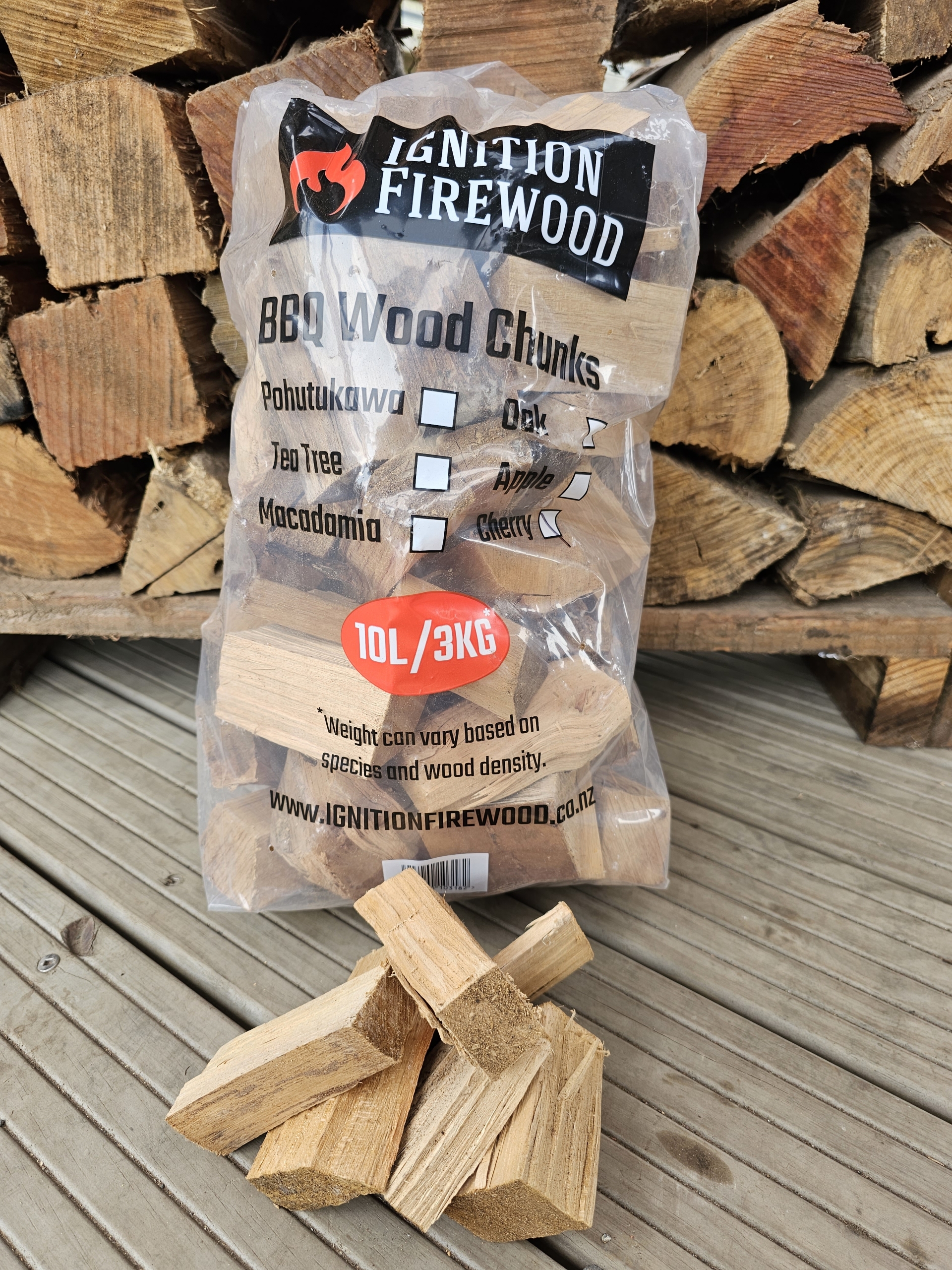 Hickory Wood Bbq Wood For Sale 10L BBQ Chunks – Cherry – Ignition
